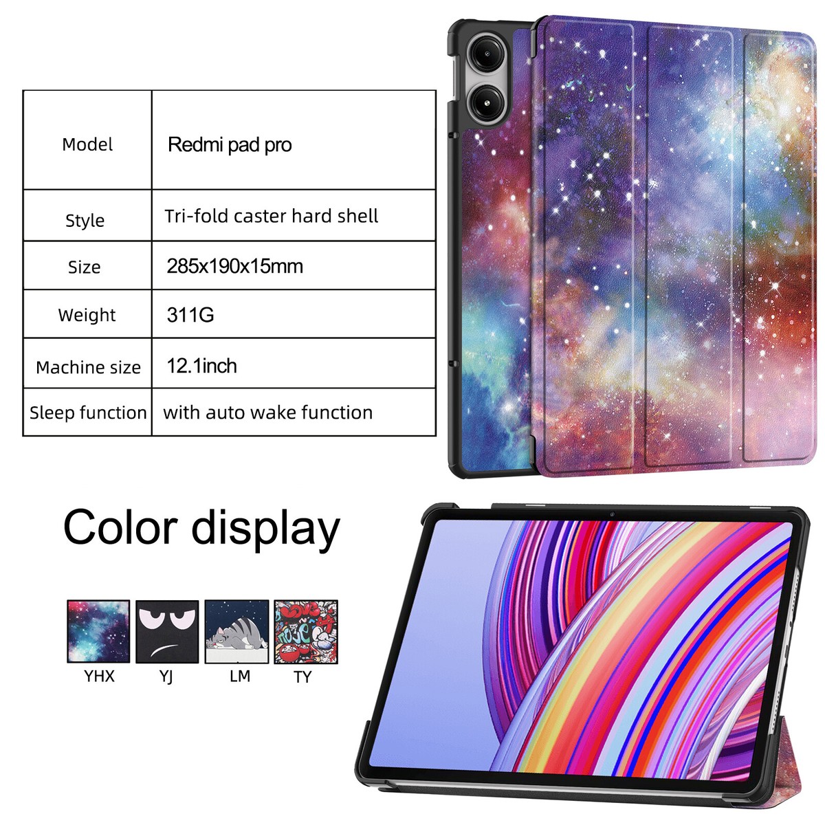 Case for Xiaomi Redmi pad Pro 12.1