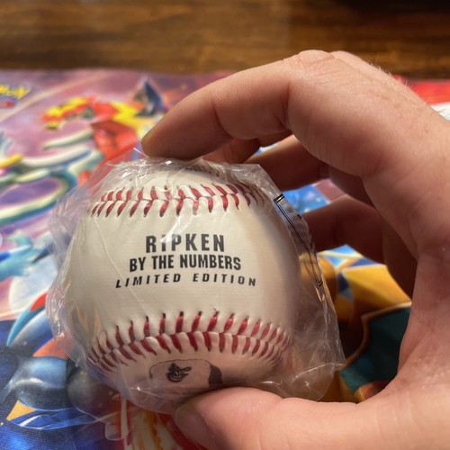 1995 Fotoball Burger King Ripken by the Numbers Baseball Sealed - Picture 3 of 5