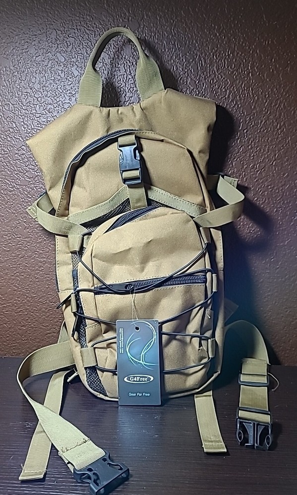 G4Free Hydration Pack Sports Runner Hydration Backpack with 3L Bladder