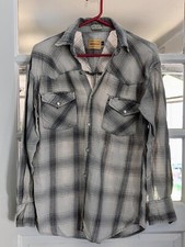 Men's Flannel Shirt                   Medium, Snaps  12J