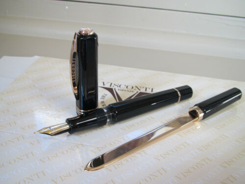 Visconti Opera Master Australis black LE Fountain pen 18kt Au M nib MIB - Bild 1 von 11