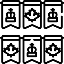 10 X Car Sticker Victoria Day Sticker Car Tuning Exterior 9 X 9 Cm