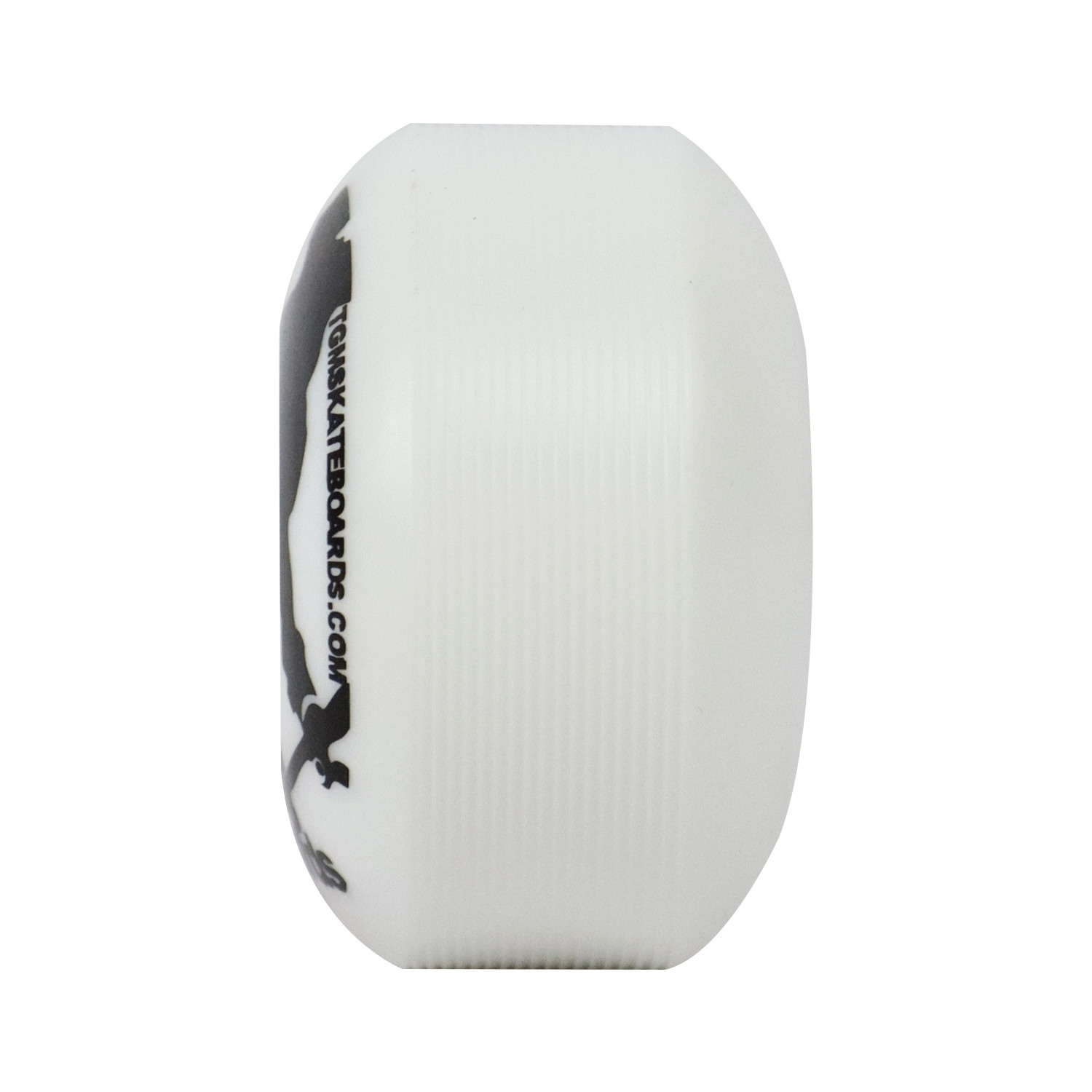 TGM Skateboard Wheels 52mm 99A White - Super High Rebound for Street and Park