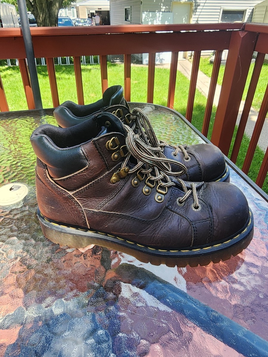 Dr. Martens Air Wave 11302 Leather Ankle Work Hiking Boots Men's