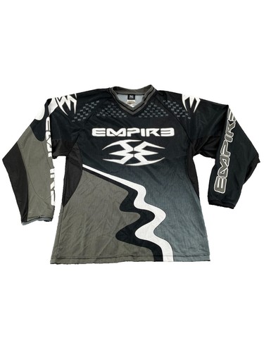 T-shirt Empire Performance Zig Zag – Noir/Blanc – Taille Large – Neuf