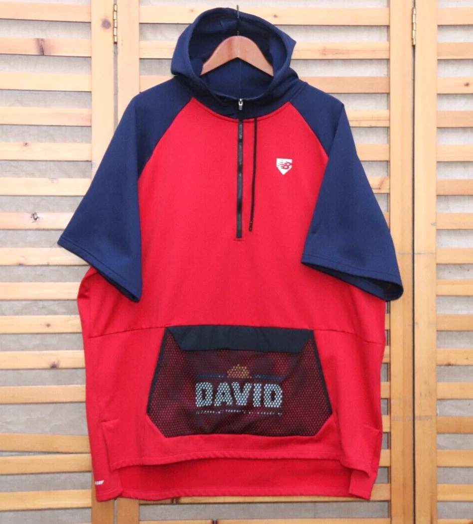 New balance shop short sleeve hoodie