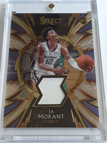 2019 Select Ja Morant Rookie #PATCH Sparks Worn Jersey RC - Ready to Grade