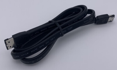 1m eSATA auf eSATA Datenkabel Stecker auf Stecker