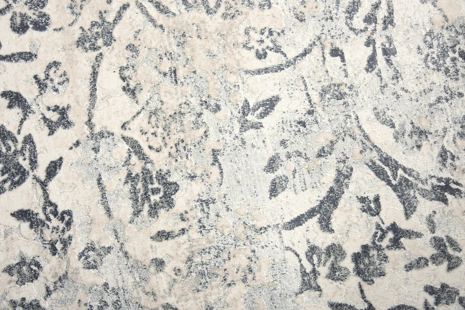 Rizzy Rugs Beige Petals VInes Faded Vintage Contemporary Area Rug Floral CHS109 - Image 3 of 4