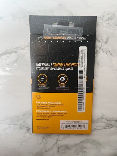 Camera Lens Glass Protector for Samsung Galaxy S24 Ultra | Gadget Guard - Photo 2 sur 2