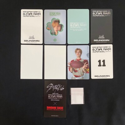 STRAY KIDS Seungmin Photocard set of 10 JAPAN 1st EP Album Social