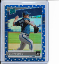 2020 Panini Donruss Optic Joe Palumbo Rated Rookie Spirit of '76 Prizm 3/76 #85