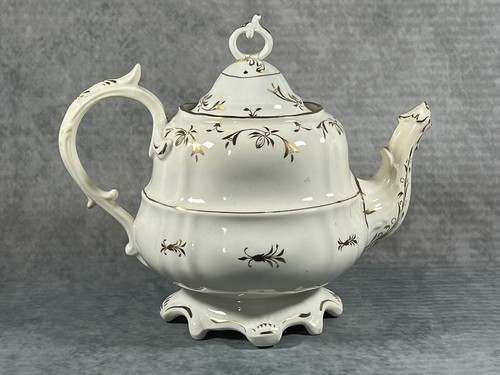 English Rococo Style Gilt Part Tea Service ( 26pcs) c1850 - Read Description - Picture 15 of 24