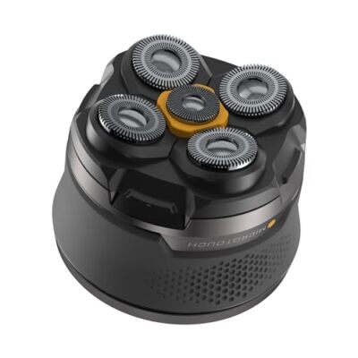 Microtouch Titanium Elektrischer Kopfrasierer - Wiederaufladbarer Kopf- und Gesichtsrasierer für