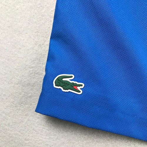 Lacoste Shorts Mens 3XL Blue Stretch Elastic Waist Regular Fit Flat Front NWT - Picture 2 of 11