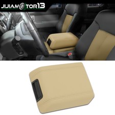 Fit For 04-08 Ford F-150 Beige Leather Center Console Arm Rest 5l3z1506024aad