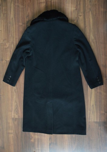 Damen Winter Mantel schwarz gr. 20 XL Kaschmir Schurwolle Cashmere - Bild 2 von 6