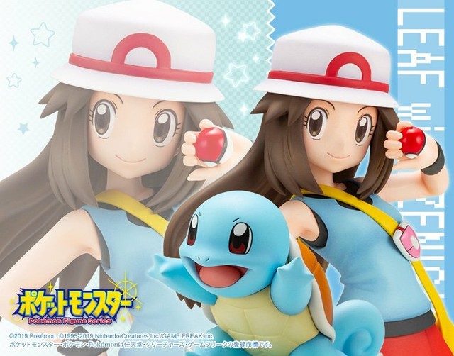 Anime Manga Kotobukiya Artfx J Pokemon Series Leaf With Squirtle Pvc Figure Japan New Toys Hobbies Anime Manga Kotobukiya Artfx J Pokemon Series Leaf With Squirtle Pvc Figure Japan New Toys Hobbies