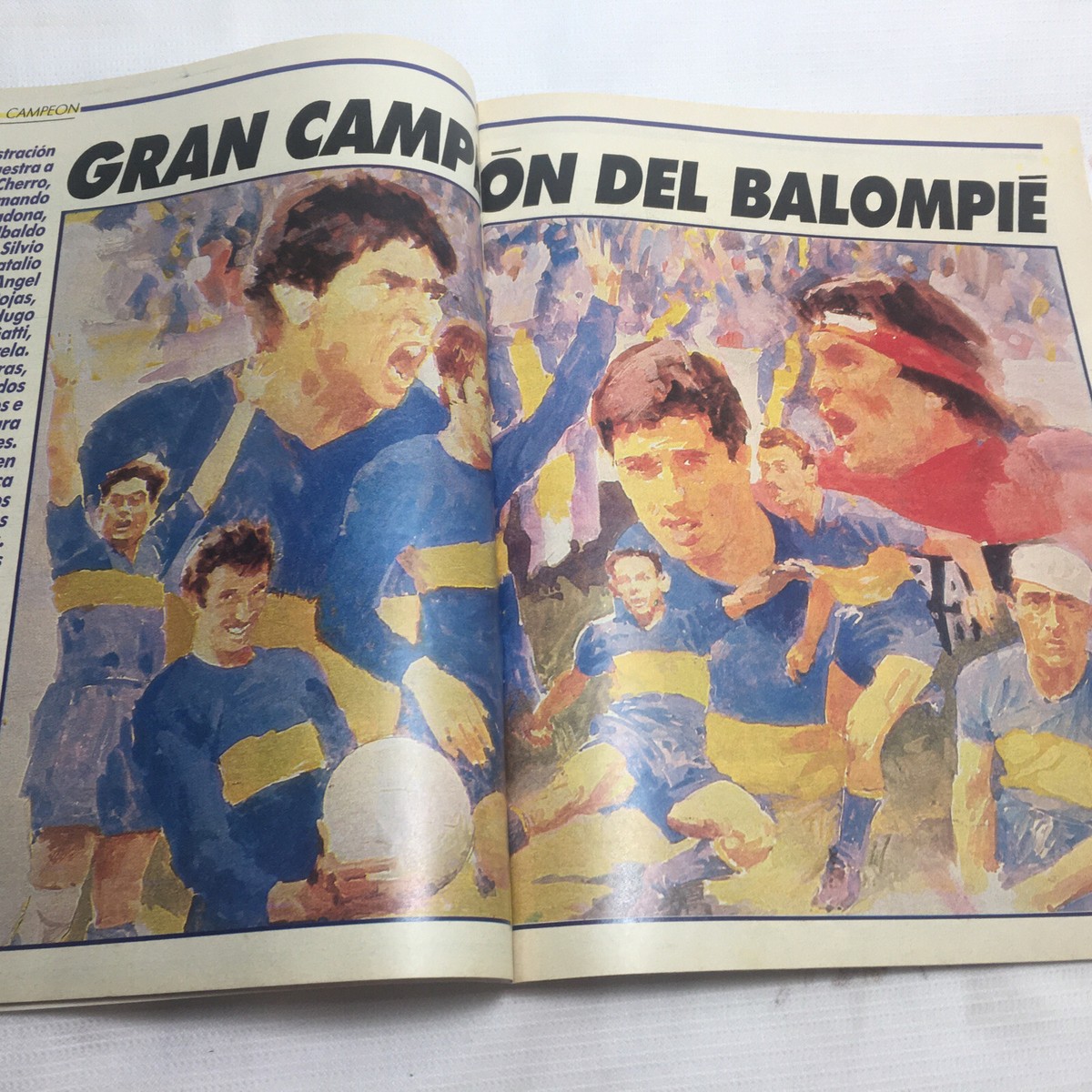 Lot De 52 Magazines El Gráfico Année 1992 - Boca Juniors, River Plate, Maradona, Occasion, Signes D'usure