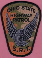 OHIO STATE HIGHWAY PATROL SRT TACTICAL CAMO SHOULDER PATCH