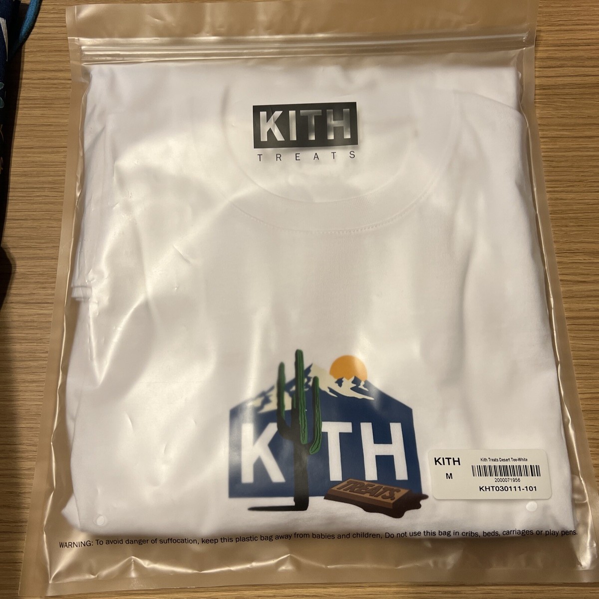KITH Treats Desert Tee FW23 Size M IN HAND with Cereal Box and 