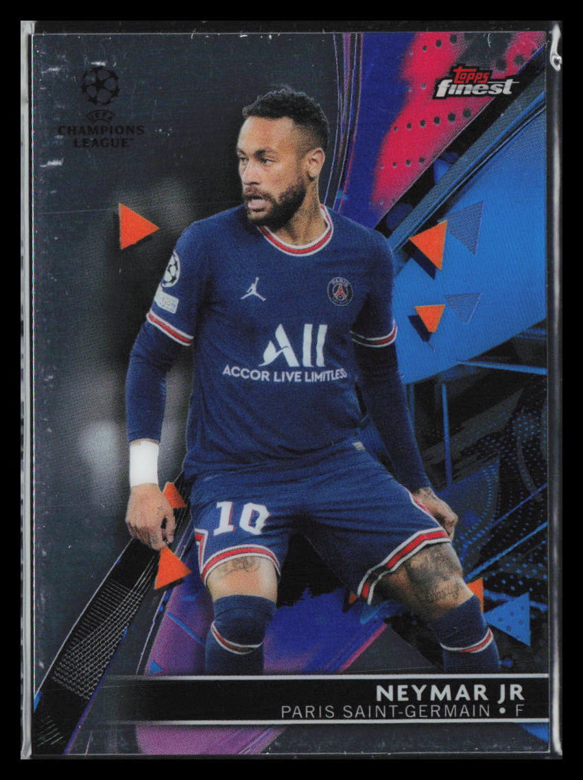 2021-22 Finest UEFA Champions League Neymar Jr #25