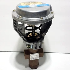 Landis & GYR Staefa Flowrite Valve 599-01081 019834/019835 4" Pneumatic Actuator