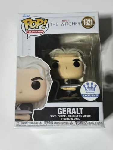 The Witcher - Geralt Training #1321 Funko Shop Pop Vinyl Figure NEW W Protector