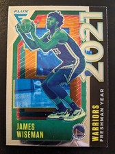 2020-21 Panini Flux Basketball James Wiseman Freshman Year Rookie #2 Warriors