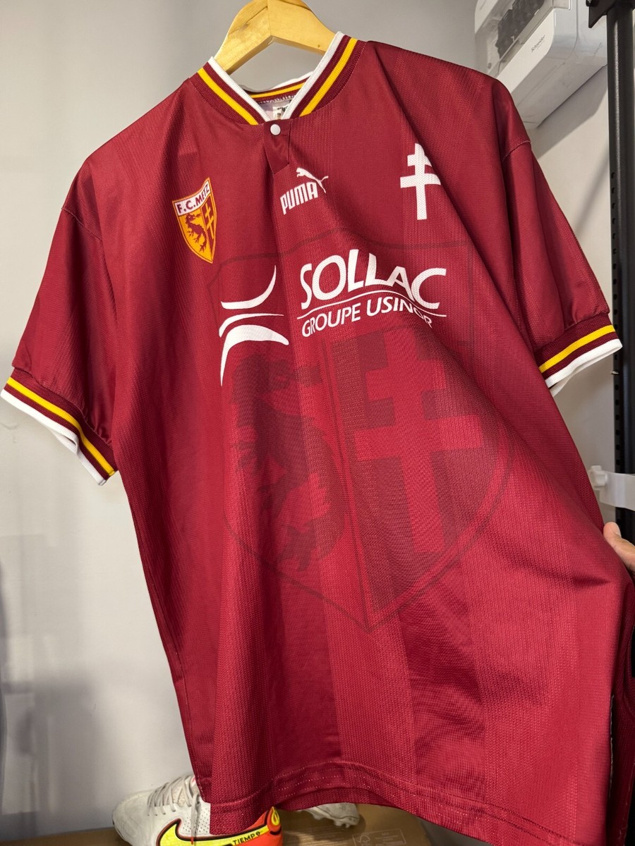 FC METZ 1997/98 HOME FOOTBALL SHIRT JERSEY PUMA