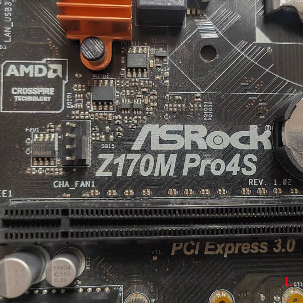 For ASROCK z170m pro4s Micro ATX ddr4 mothrboard With baffle | eBay