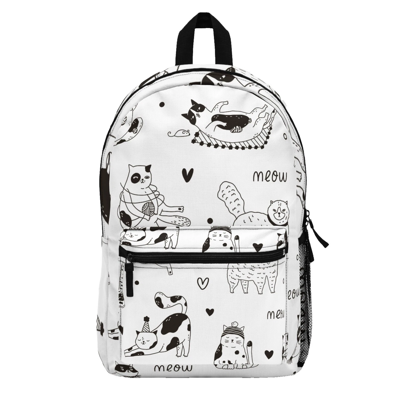 Animal Print Backpack Cat Bags & Handbags for Women