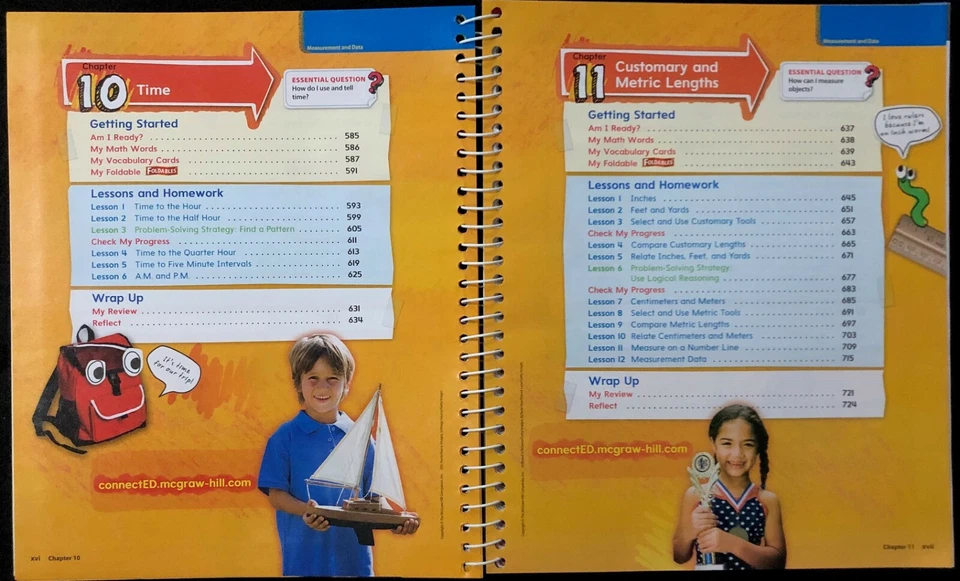 2nd - MY MATH - TEACHER'S EDITION (Vol. 2) (2014, McGraw-Hill) - Image 4 of 4