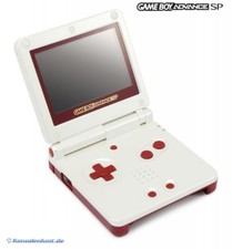 GameBoy Advance - Konsole GBA SP #Famicom Color Edition sehr guter Zustand