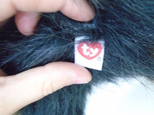 1997 TY BEANIE BABY CLASSIC 12" YAPPY THE YORKSHIRE TERRIER DOG - Picture 4 of 5
