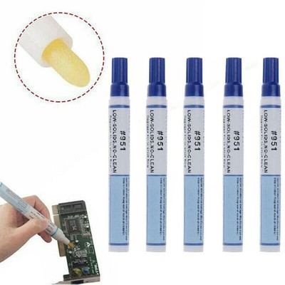 2Pcs DIY PCB Welding/flux Pen Low Solids Clean Free Rosin Pen  PCB Board