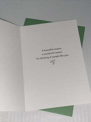 Tarjeta de Navidad Hallmark Snoopy & Peanuts Gang: Hermosa Temporada Maravillosa Razón - Imagen 3 de 5