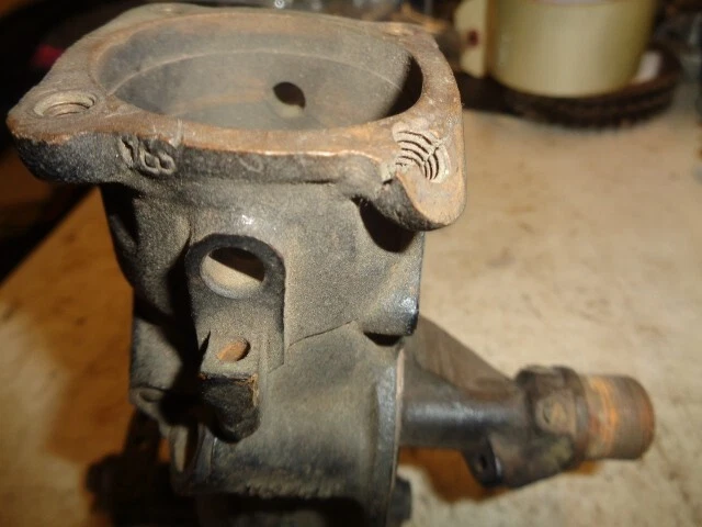Carrocería de carburador Linkert Indian motocicleta M344 1944-1949 Chief necesita reparación Foto 4 de 4