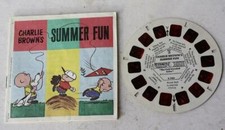 Peanuts Charlie Brown's Summer Fun 1 1972 View Master Reel View Master Reel Book