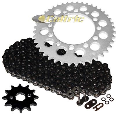 Green O-Ring Drive Chain /& Sprockets Kit Fits HONDA TRX300EX TRX300X 1993-2009