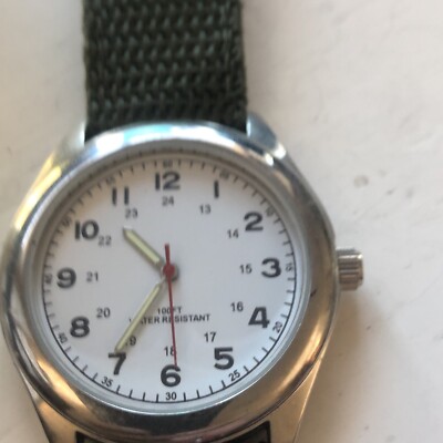 Military Watch Mens NEW BATTERY