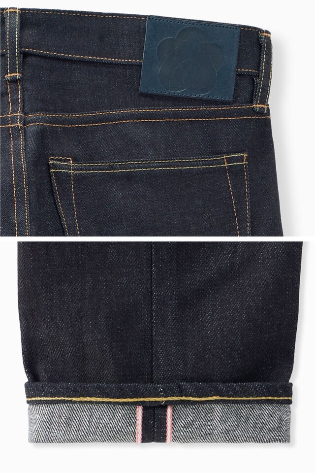 MOMOTARO JEANS #400 STANDARD WIDE 14.7oz MMJB0400 TOKUNO BLUE Made