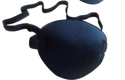 Soft black foam eye patch with strap | eBay