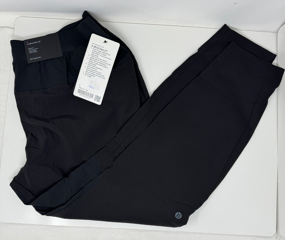 Lululemon In Mind パンツ 30インチ ブラック Lululemon In Mind Pant 32
