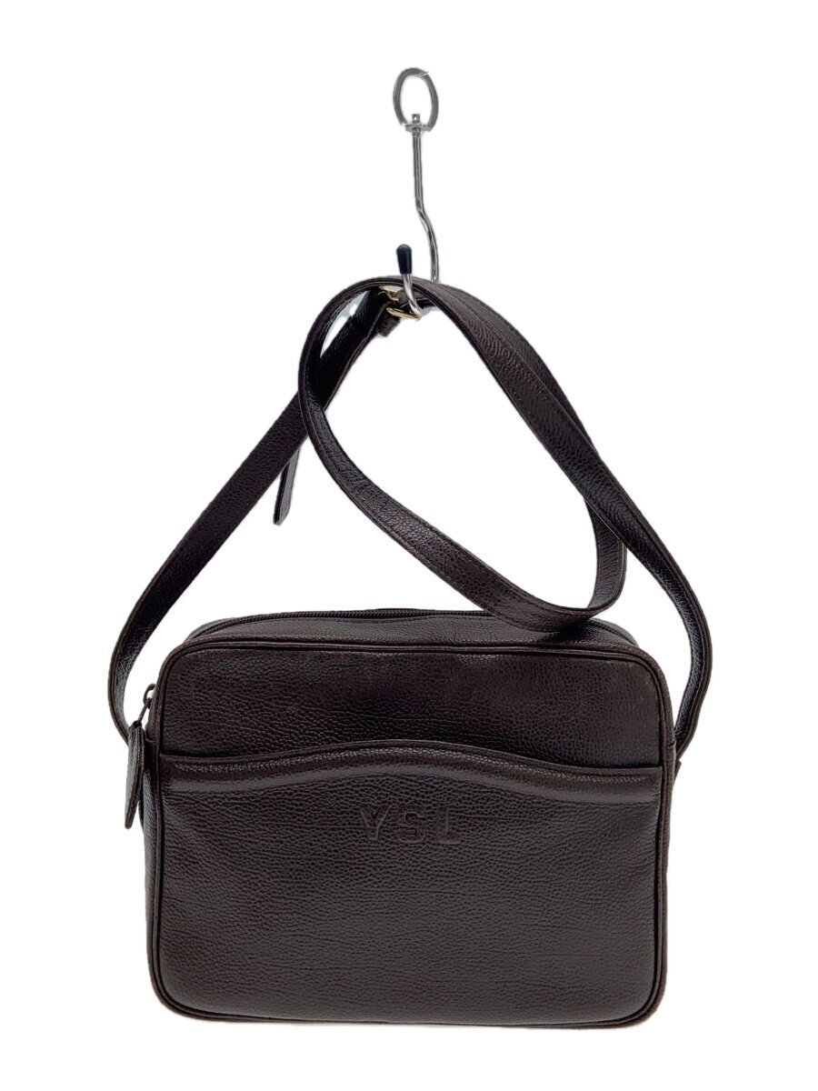 Borsa a tracolla YVES SAINT LAURENT BRW tinta unita