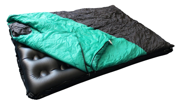 sleeping air bed