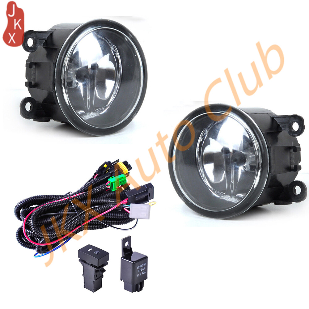 Bumper Fog Light Wiring Switch Kit Replacement For Nissan Frontier
