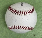 Barry Bonds Signed Autograph PACIFIC BELL Promo Promotion Baseball Auto