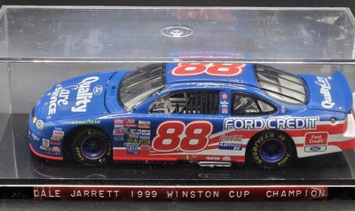 #88 DALE JARRETT 1999 NASCAR WINSTON CUP SERIES CHAMPION 1/24 ACTION PLATINUM...