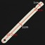 50Pcs Nail Swatch Stick Fan Shape Nail Art Polish Display Tip Nail Color Display